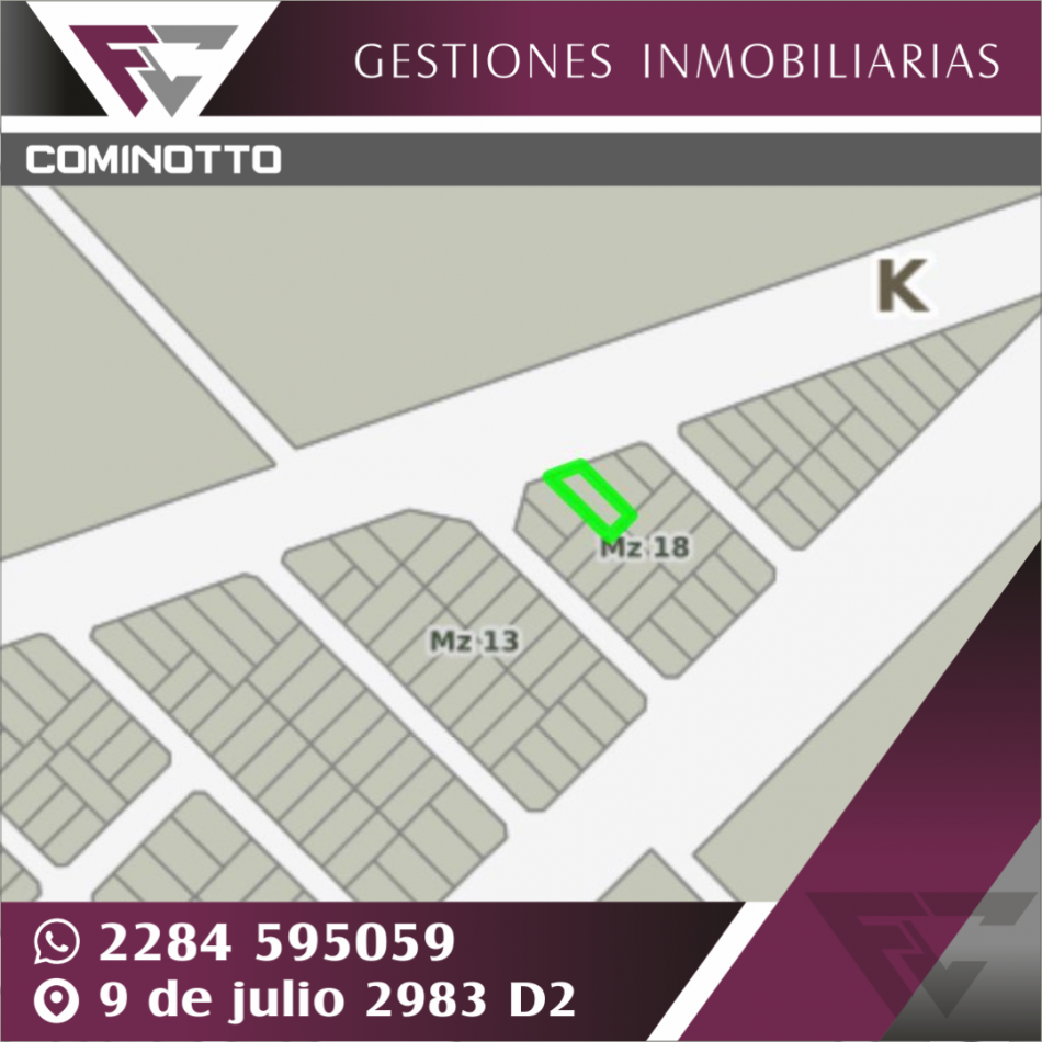 LOTE EN BELLA VISTA
