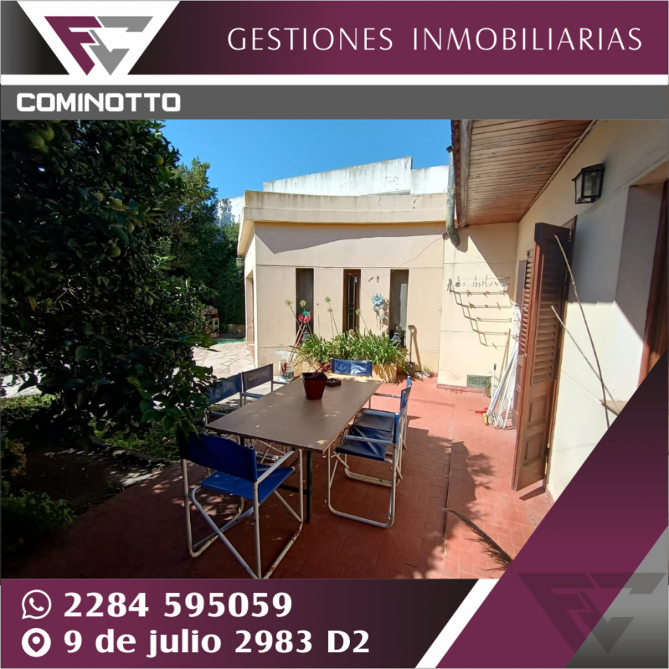 CHALET EN MARIANO MORENO