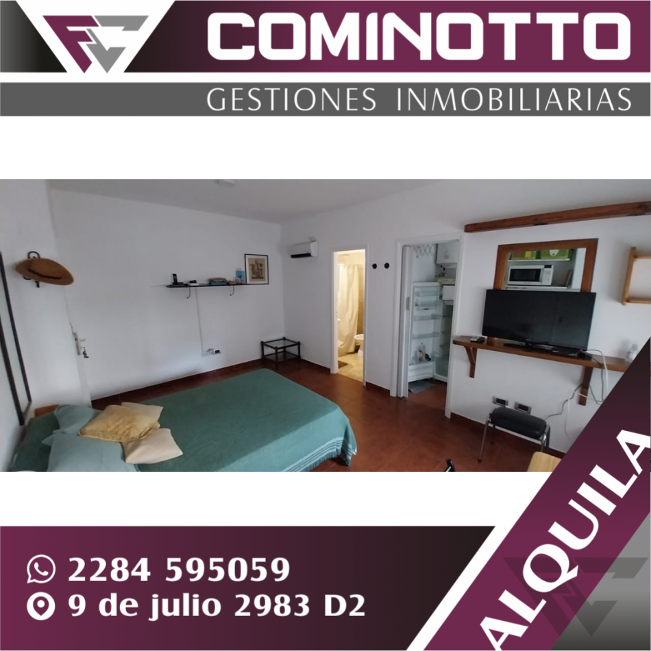ALQUILER DE MONOAMBIENTE (Mar del Plata)
