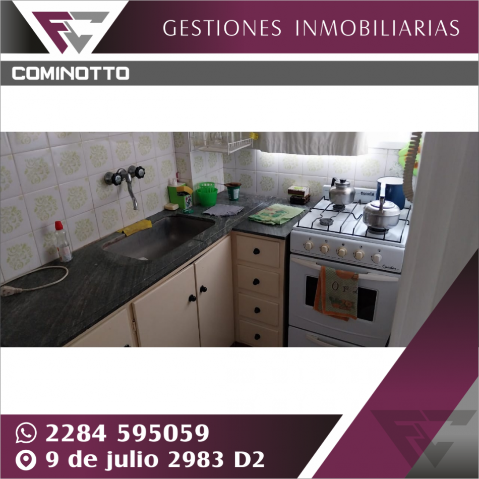 ALQUILER DE MONOAMBIENTE (Mar del Plata)