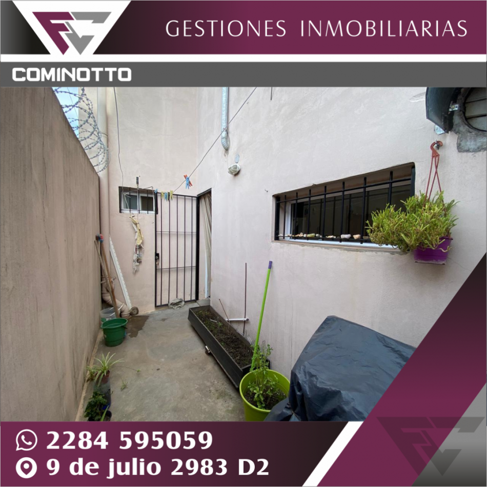 VENDE DEPARTAMENTO EN PLANTA BAJA