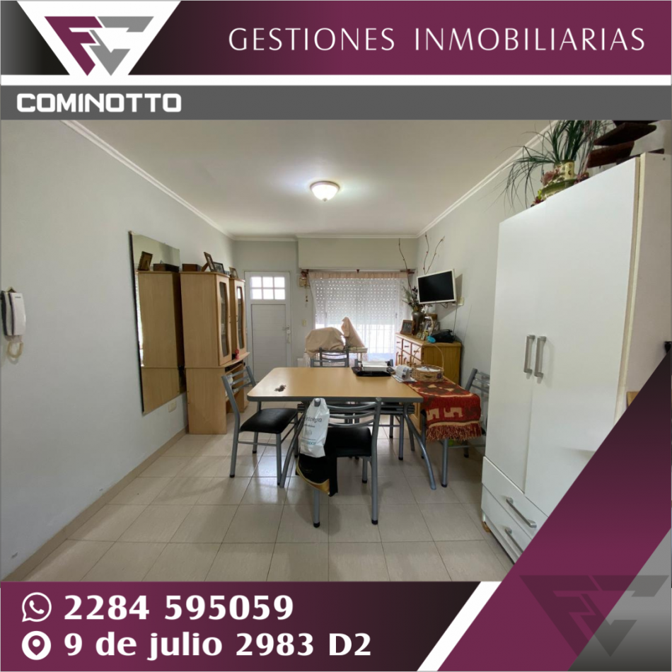 VENDE DEPARTAMENTO EN PLANTA BAJA