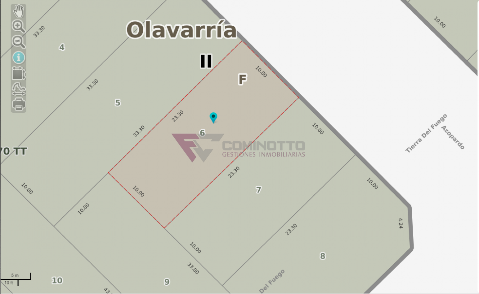 Lote en B. Martin Fierro